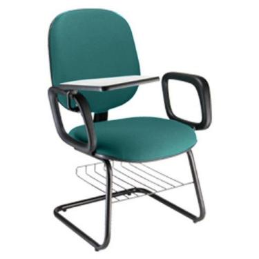 Imagem de Cadeira Universitária com prancheta para Escolas Linha Uno Verde - Des