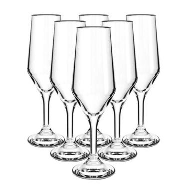 Imagem de Taça para Champagne Bistrô Flute 185ml 6 unidades - Nadir Figueiredo, 