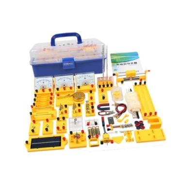 Imagem de EHJRE Conjunto de Experimentos de Circuito Elétrico Eletromagnetismo Artesanato para Projetos DIY