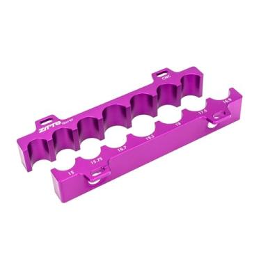 Imagem de kowaku Garfo dianteiro de bicicleta Cubo Grampo Vise Liga de alumínio Equipamento Acessórios Amortecedor traseiro Fixação para desmontar Roda Dentada, 15.3x4.7x1.3 Cm