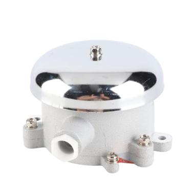 Imagem de Campainha de alarme de incêndio BORDSTRACT, liga de alumínio de 125 mm à prova de explosão, campainha elétrica multifuncional para evacuação de emergência (24V)