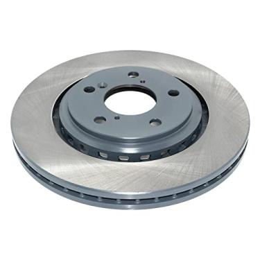 Imagem de Durago Disco de freio dianteiro ventilado série Titanium BR90136601 compatível com modelos selecionados Honda Odyssey