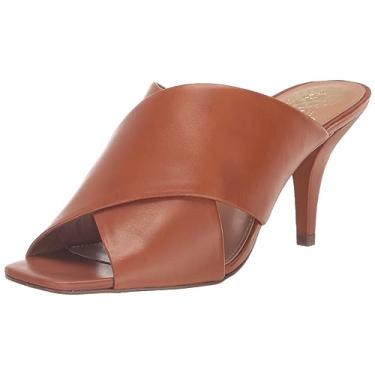 Imagem de Vince Camuto Sandália feminina de salto alto Rehnya, Nogueira dourada, 34