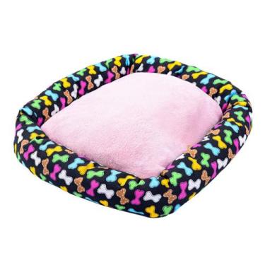 Imagem de Caminha para Cachorro Pet Pequeno Lavável 45x45cm Estampado - LF ENXOV