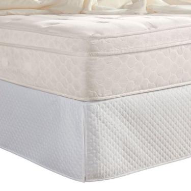 Imagem de Saia Para Box de Colchão Solteiro Matelado Ultrassõnico 100% Poliéster