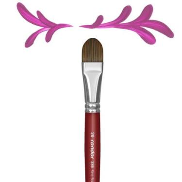 Imagem de Pincel 286-16 F. Sintetico Lingua Gato - CONDOR