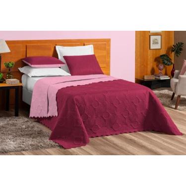 Imagem de Cobre Leito Marie Queen 2 60 M X 2 40m Dupla Face - Casa das Cortinas,