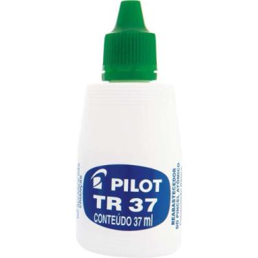 Imagem de Tinta marcador permanente reabastecedor 037ml verde cx com 12 - GNA - 