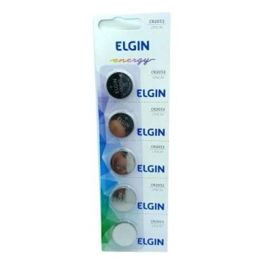 Imagem de Bateria Elgin Lithium 3 Volts Cr2032 Cartela 5 Pilhas