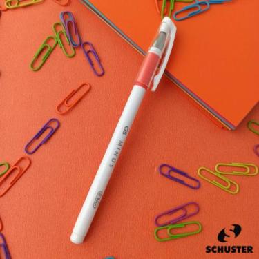 Imagem de Caneta Esferográfica Ponta Fina Minus 0.4mm - Cis, Vermelha