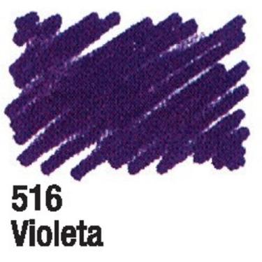 Imagem de Caneta para Tecido Acrilpen - Acrilex, 516 - VIOLETA