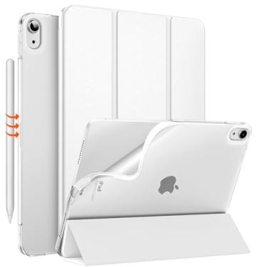 Imagem de MoKo Capa para iPad Air 6ª geração de 11 polegadas (M2) 2024, iPad Air 5ª/4ª geração 11 polegadas 2022/2020, capa traseira de TPU macio fosco translúcido para iPad Air 6/5/4 gerações, capa fina para