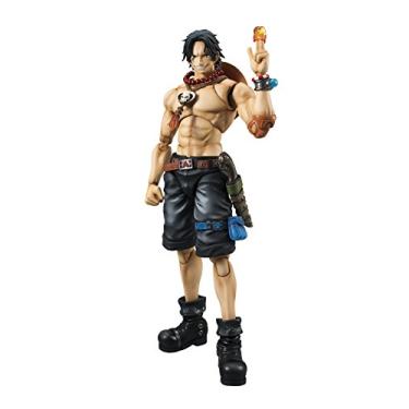 Imagem de Megahouse One Piece: Portgas D. Ace Variable Action Heroes DX Portrait Of Pirates x VAH Action Figure