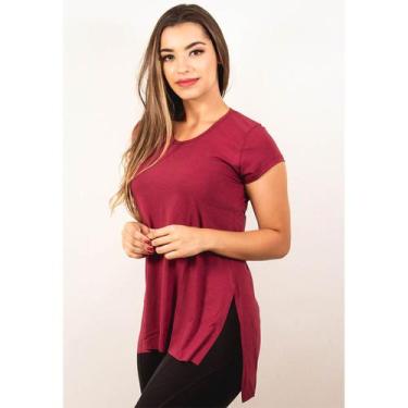 Imagem de Blusa Mullet Fitness Vekyo Modas Feminina Tapa Bumbum Manga Curta Roup