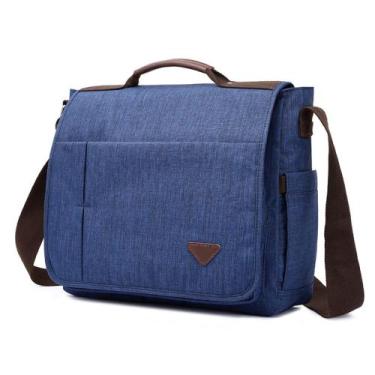 Imagem de Bolsa Transversal Pasta Mensageiro Carteiro Grande Notebook - Zafin, A