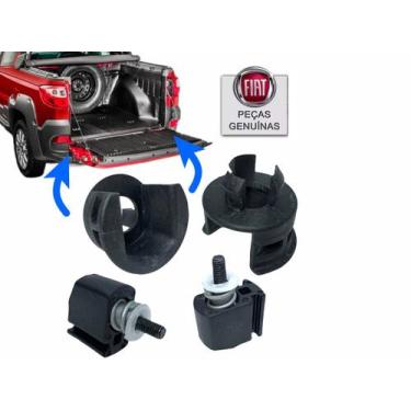 Imagem de Kit Bucha da Tampa Traseira Strada 2008 a 2020 Original Para os 2 Lado
