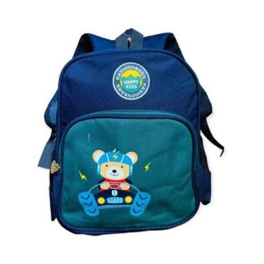 Imagem de Mochila Infantil Criança Astronauta Resistente Fofa Escolar Creche Esp