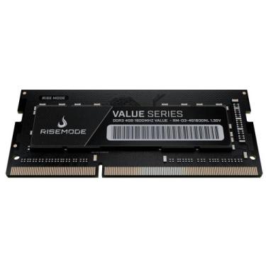 Imagem de Memória RAM para Notebook Rise Mode Value Series, 4GB, 1600MHz, DDR3, 