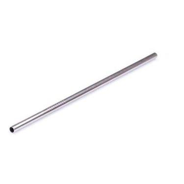 Imagem de 50 Canudo Reutilizável Em Aço Inox Ecológico Atacado 6mm - oem, Pratea