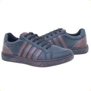 Imagem de Sapatênis Masculino Confortável Macio Resistente e Durável Cadarço de Elástico Só Calçar-Masculino