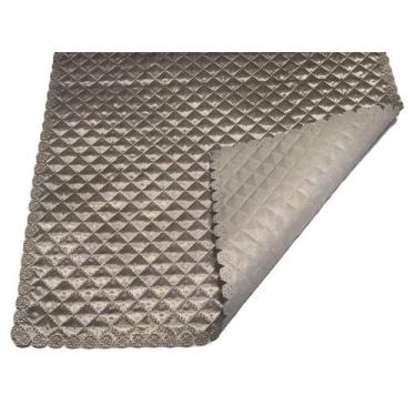 Imagem de Caminho de Mesa Natal Trilho 48cm X 1,48m Cetim Matelassê - Fitas e Fe