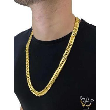 Imagem de Corrente Grumet 13mm - Banhada a ouro 18k - ToJoia18k, 60cm, 70cm