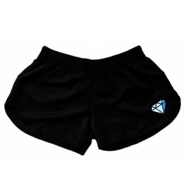 Imagem de Short Feminino Tactel Estampado Bermuda Moda Praia Verão - Relaxado, P