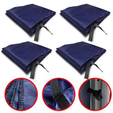 Imagem de 4 Paredes de Fechamento Lateral para Tendas Gazebo 3x3 (Tenda não incl