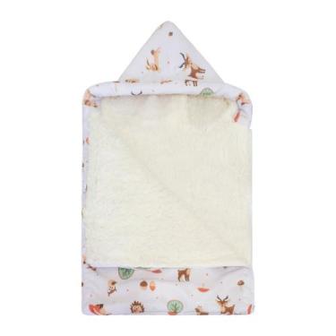 Imagem de Porta Bebê  Saco de Dormir  Porta com sherpa - Bebê & Enxoval, Florest