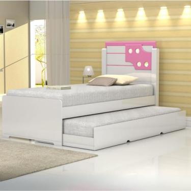 Imagem de Bibox Luiza Morderno e Sofisticado c/ Cabeceira p/ Irmãos - Sambare Mo