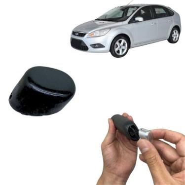 Imagem de Botão Trava Aciona da alavanca Freio de Mão Ford Focus 2009 a 2013 - T