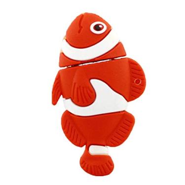 Imagem de 32 GB Red Fish Modelo USB Flash Drive PenDrive USB Stick Armazenamento de Memória Externa Pen Drive USB Flash Drive USB Memory Stick Pen Drive U Disk
