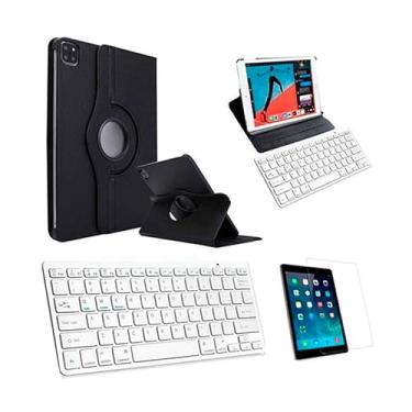 Imagem de BDNET, Capa/teclado/pel Para iPad Air 5 10,9 2022 Preto