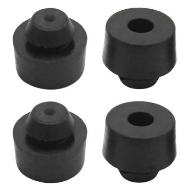 Imagem de Zreneyfex Pacote com 4 90541-11015 Buchas de Amortecedor de Para-choques de Porta Traseira, Bucha de Amortecedor de Tampa Traseira de Borracha, Substituição para Toyota Tacoma 2005-2021 Tundra