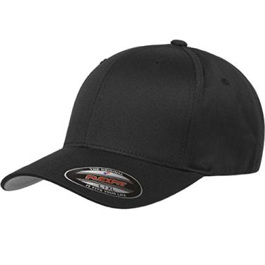 Imagem de Flexfit Boné masculino atlético de beisebol, Preto, XXG