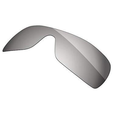 Imagem de Firtox Lentes polarizadas de substituição compatíveis com óculos de sol Oakley Turbine Rotor OO9307 - Space Silver