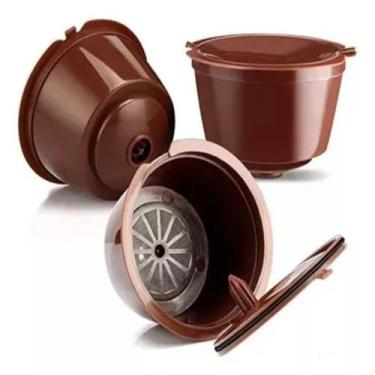 Imagem de Kit 2 Cápsulas Reutilizável Compatível Cafeteira Dolce Gusto - Nescafé