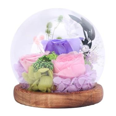 Imagem de Esfera Leve de Flores, Iluminação LED Lâmpada de Mesa de Luz No Globo de Longa Flor para o Quarto (Tipo 2)