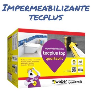 Imagem de Impermeabilizante Tecplus Top Caixa 18kg Quartzolit