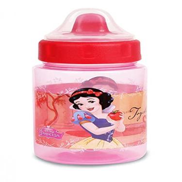 Imagem de Disney Baby Go Copo 340 com Tampa Válvula Redutora de Pingos Solapa Branca de Neve, Verme