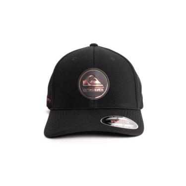 Imagem de Bone hologram full logo patch black - QUIKSILVER,  P, Preto