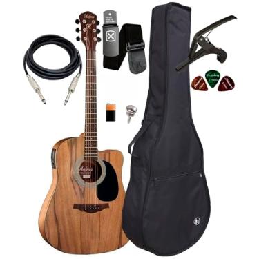 Imagem de Violão Elétrico Hofma Hmf 270 Stnt + Capa E Acessórios