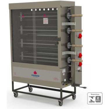 Imagem de Assador De Frangos Capacidade 20 Peças Pr-621 N Glp Progás