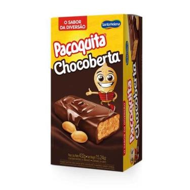 Imagem de Paçoca Paçoquita Chocoberta Original, 432 g com 24 un. - Santa Helena