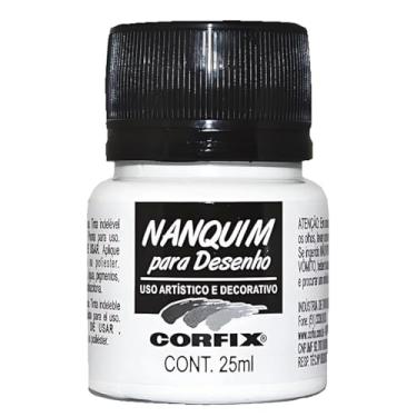 Imagem de TINTA NANKIN 25ML CORFIX AVULSO BRANCO 301