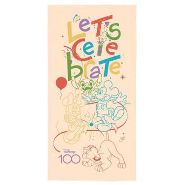 Imagem de Toalha De Banho Aveludada Infantil Disney 100 Anos Lepper