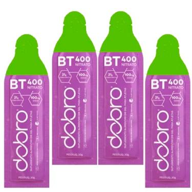 Imagem de Starter Pack Dobro BT Nitrato Gel (4un x 30g) (4 Saches, Limão e Gengibre - C/Cafeina)