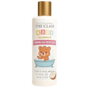 Imagem de Kids Cachinhos, Creme de Pentear para Cabelos Cacheados e Crespos, com Extrato de Frutas e Óleo de Coco, 500ml THE CLASS PROFESSIONAL