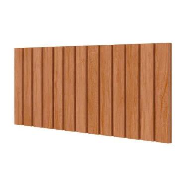 Imagem de Fechamento de Cozinha Modulado Painel Ripado Gourmet Divina 120 cm Cin