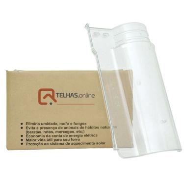 Imagem de Kit Telha Americana Pet Injetada Caixa Com 10 Peças